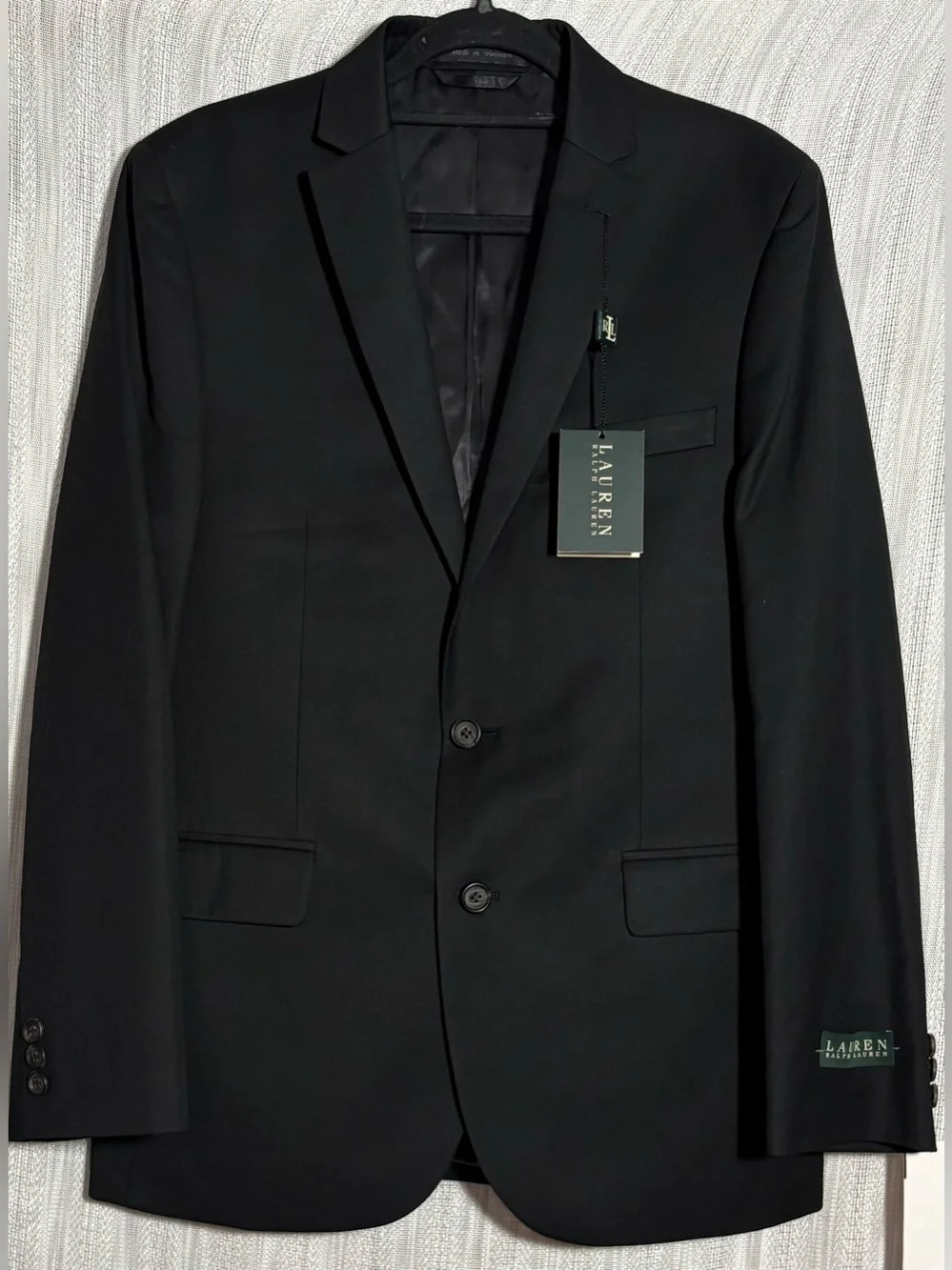 Ralph Lauren Black Boys' Two-Button Blazer